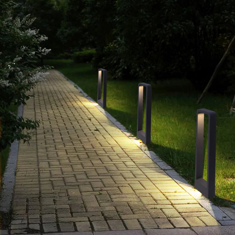 Luminaire extérieur LED aluminium design pour jardin – Image 7