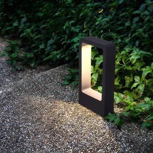 Luminaire extérieur LED aluminium design pour jardin