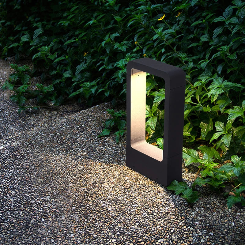 Luminaire extérieur LED aluminium design pour jardin