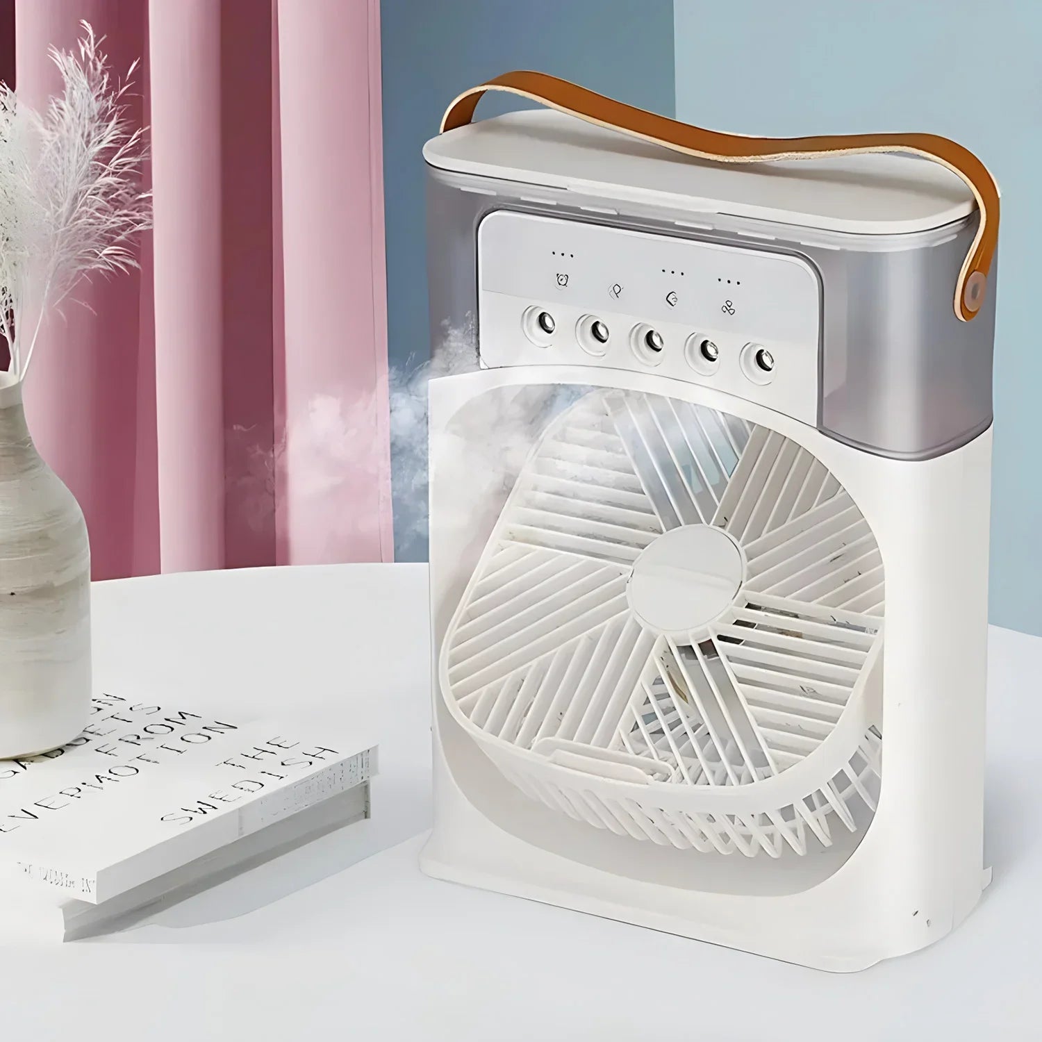Rafraîchisseur d'Air Personnel USB Ventilateur Humidificateur Ambiance – Image 6