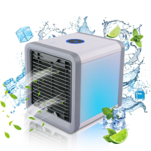 Refroidisseur d'Air Portable USB Silencieux 7 LED 3 Vitesses