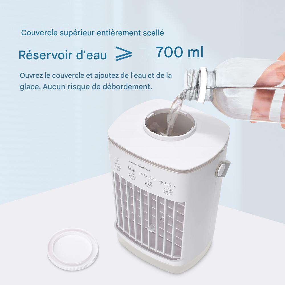 Mini Climatiseur Portable USB 3-en-1 | Silencieux Économe – Image 3