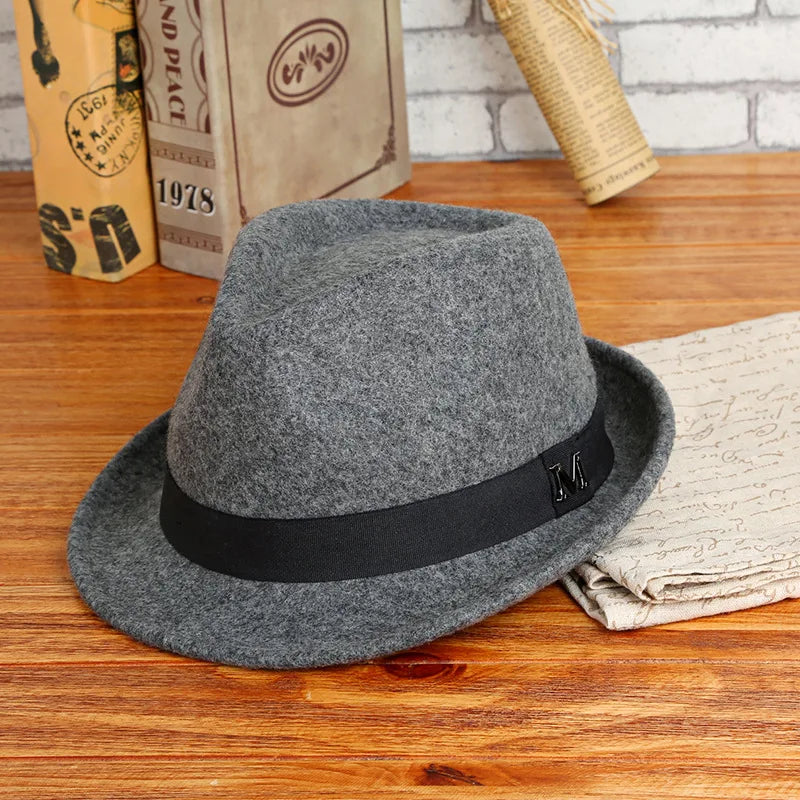 Fedora Coton Feutre Hiver Style Intemporel – Image 5