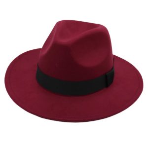 Chapeau Fedora Unisexe Ajustable Qualité Premium