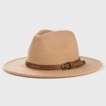 Chapeau Feutre Laine Homme Femme Tour de Tête Réglable
