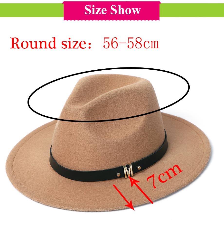 Chapeau Fedora Daim Ajustable Élégance Mixte – Image 11