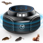 Répulsif ultrasonique rongeurs sans produit chimique 300m²