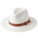 Chapeau Panama Paille Ajustable Protection UV