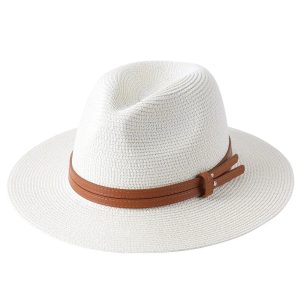 Chapeau Panama Paille Ajustable Protection UV