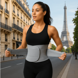 Ceinture Gainante Waist Trainer Double Compression Homme et Femme