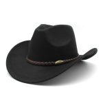 Chapeau Western Aventure Unisexe Large Bord Ajustable