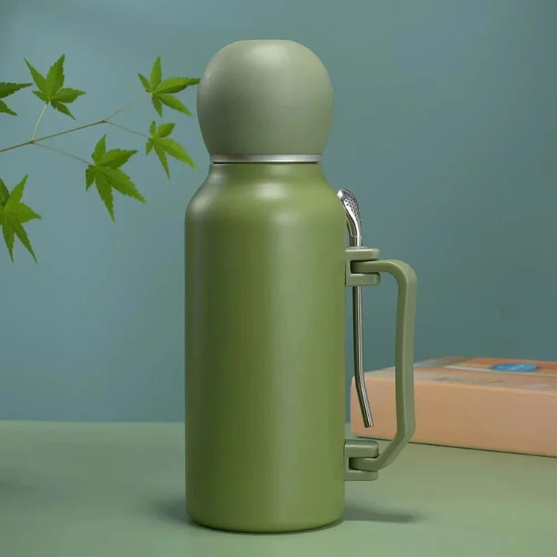 Mug isotherme 1.2L – Grande capacité pour extérieur et randonnée – Image 7