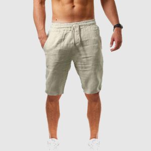 Short homme léger respirant pour l'été