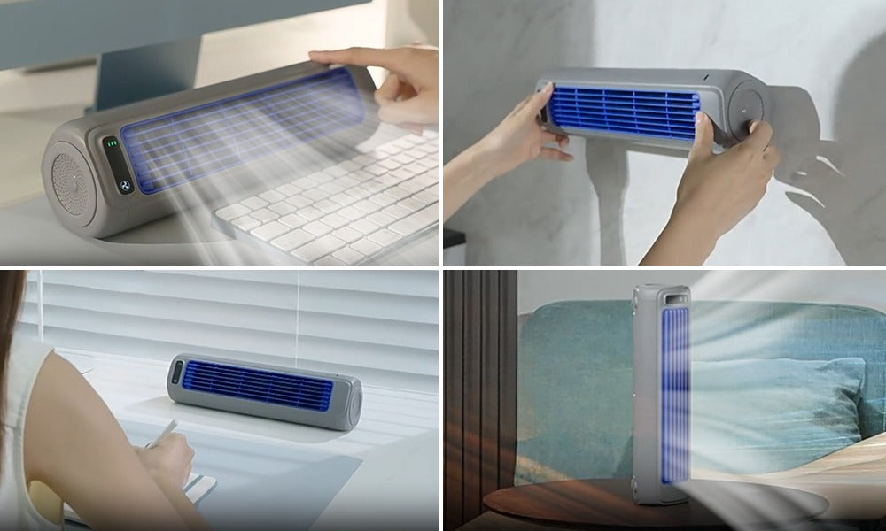Climatiseur Mobile Sans Évacuation Silencieux Refroidissement Efficace – Image 17