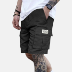 Short Cargo Homme Poches Multiples Style Décontracté