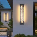 Éclairage Mural LED Extérieur Intérieur Acier Design Moderne