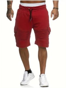 Short Homme Style Décontracté Été Poches Utilitaires