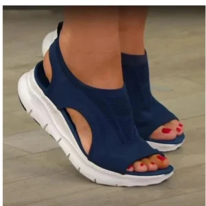 Sandales Femme Été Confort Grande Taille Semelle Compensée