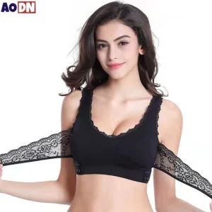 Brassière Femme Sexy Dentelle Sans Coutures Sport Yoga