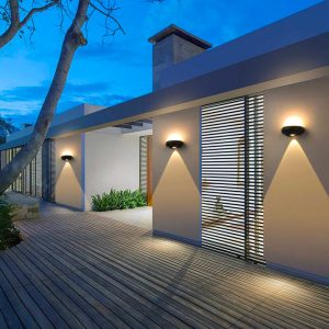 Luminaire Extérieur LED Mural Moderne Jardin Terrasse