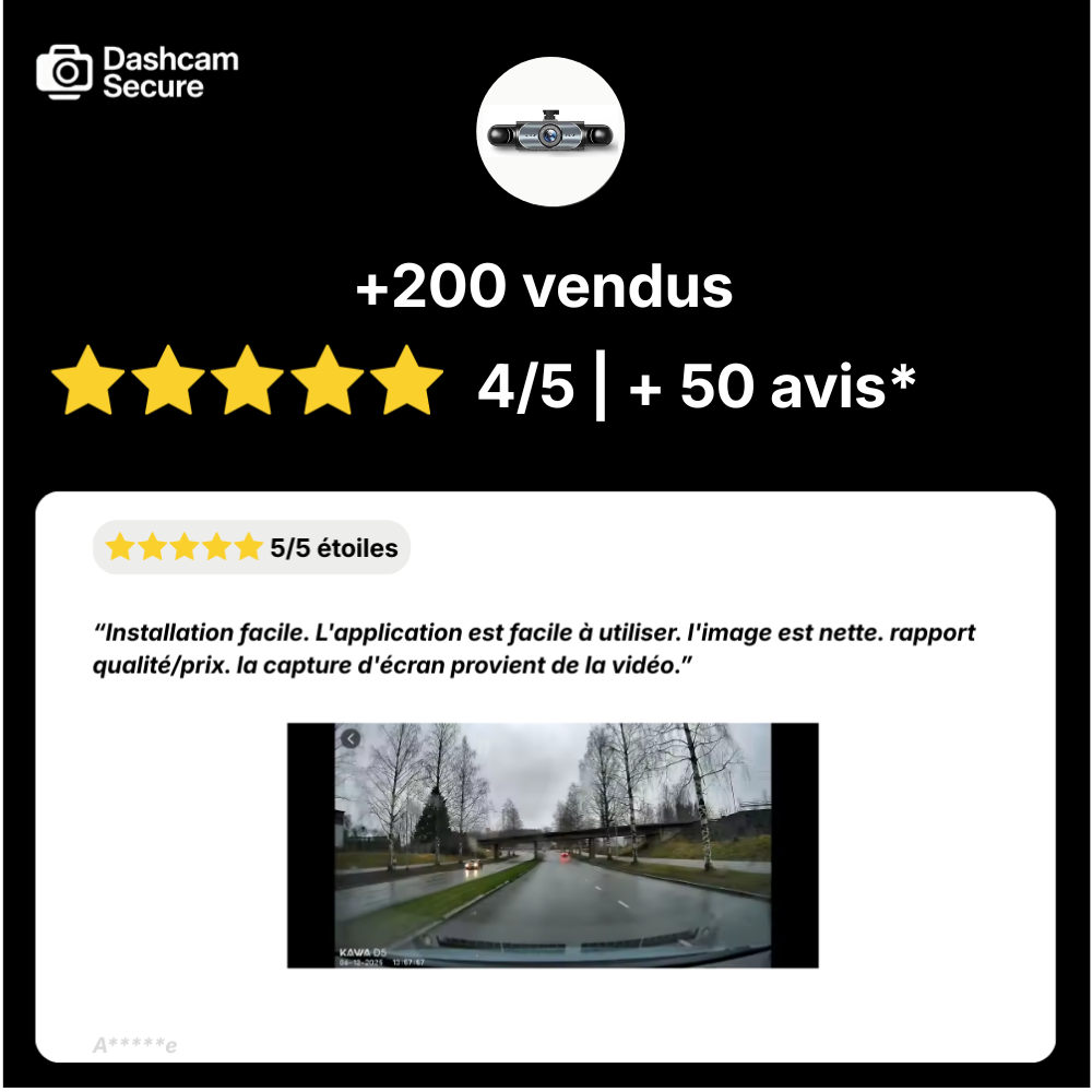 Caméra embarquée 360° surveillance parking 24/7 – Image 2