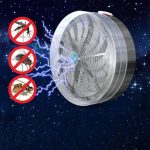 Destructeur d'Insectes Solaire UV Portable Maison Jardin