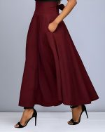 Jupe longue fluide femme | Confort chic toutes saisons