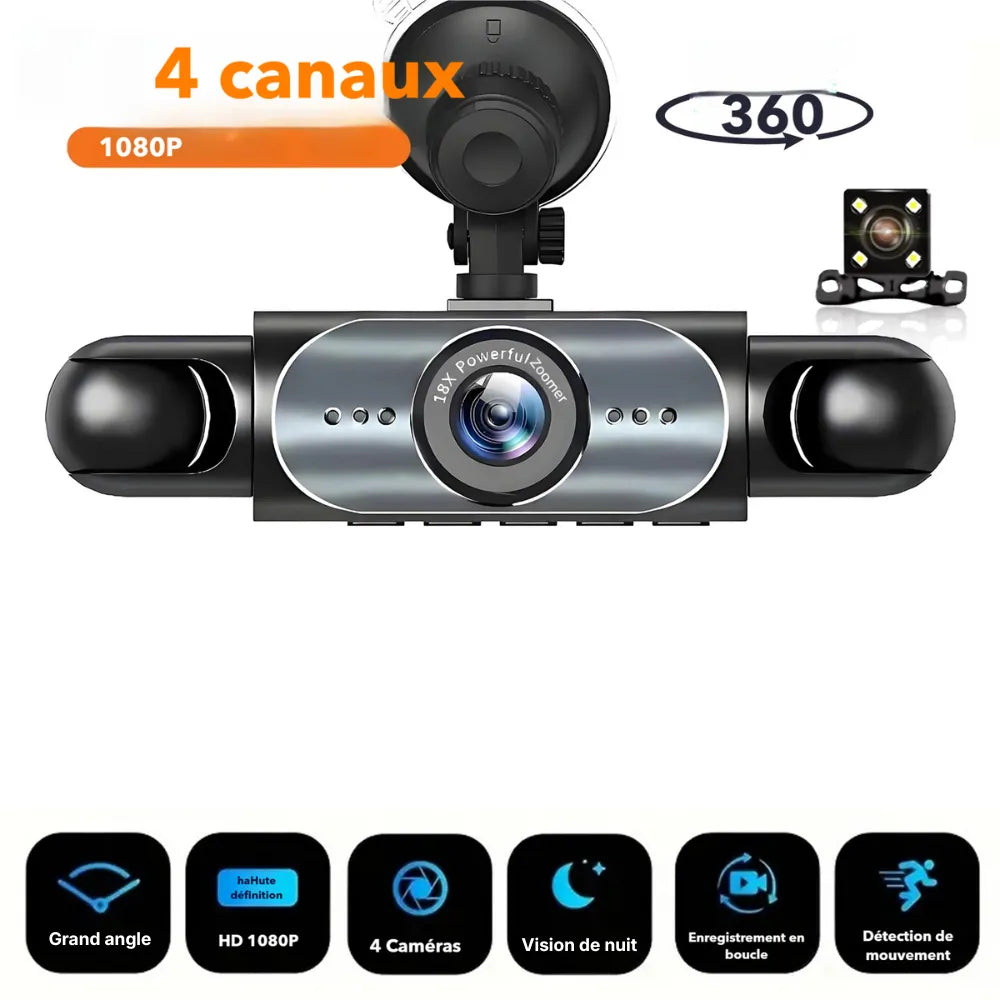 Caméra embarquée 360° surveillance parking 24/7 – Image 5