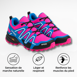 Bleu et rose