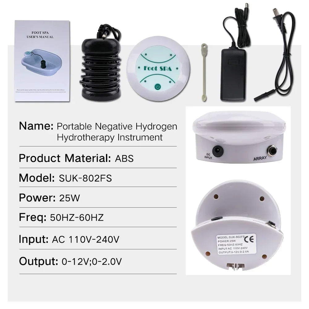 Bain de Pieds Détoxifiant Ionique – Énergie et Sommeil Améliorés – Image 5