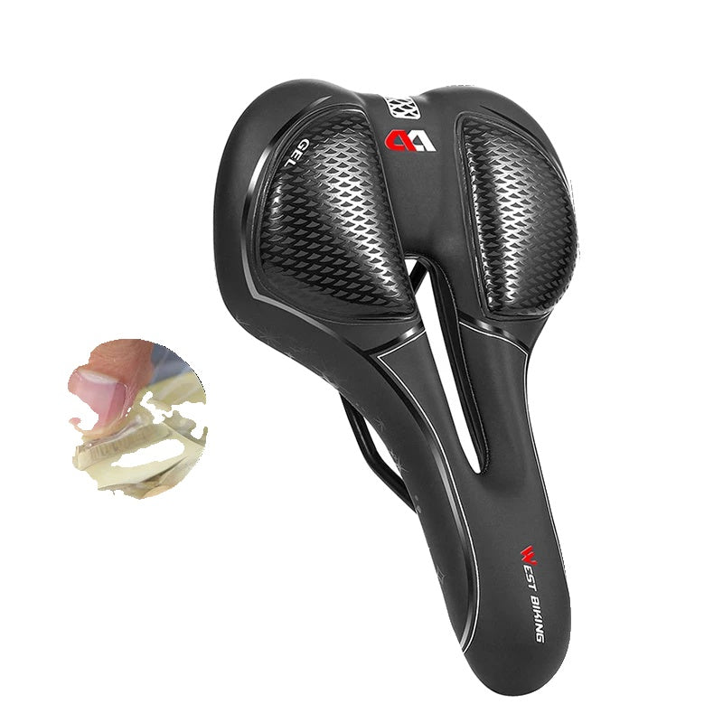 Selle Vélo VTT Route Amortie Respirante Ergonomique – Image 7