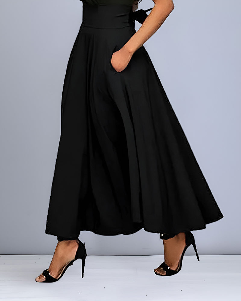 Jupe longue fluide femme | Confort chic toutes saisons – Image 2