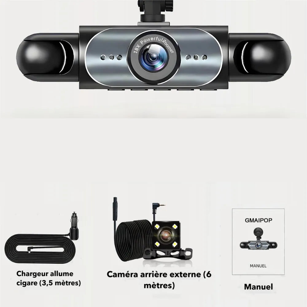 Caméra embarquée 360° surveillance parking 24/7 – Image 7