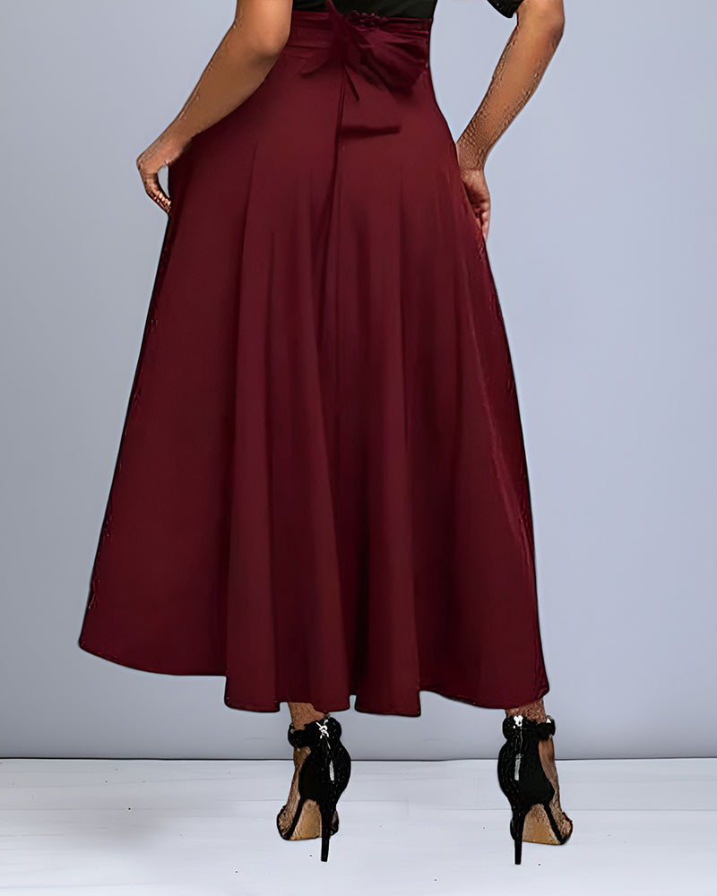 Jupe longue fluide femme | Confort chic toutes saisons – Image 5