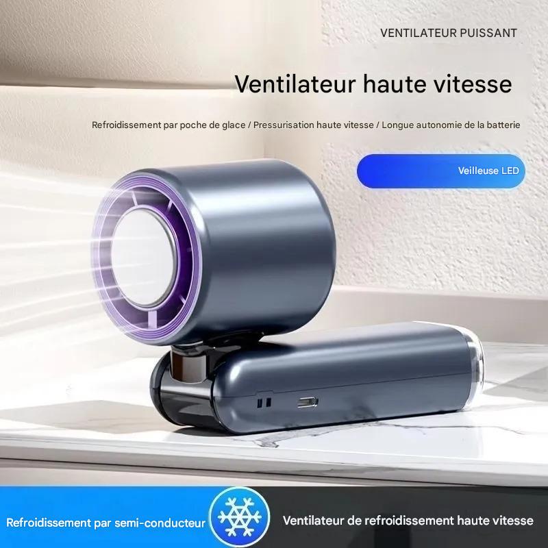 Ventilateur portable pliable 100 vitesses USB-C – Image 5