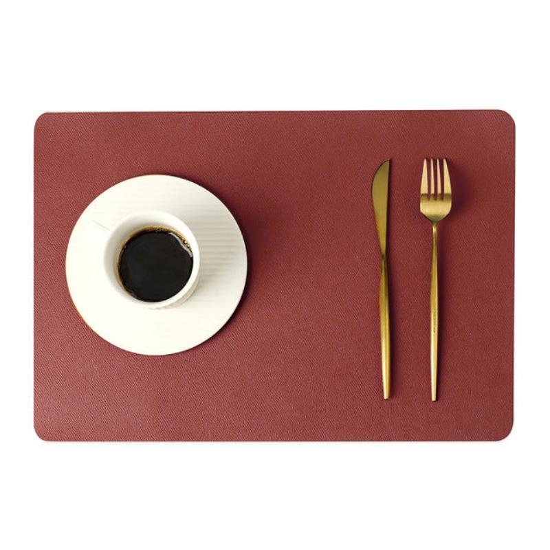 Set de table rectangulaire anti-tache lavable moderne – Image 7