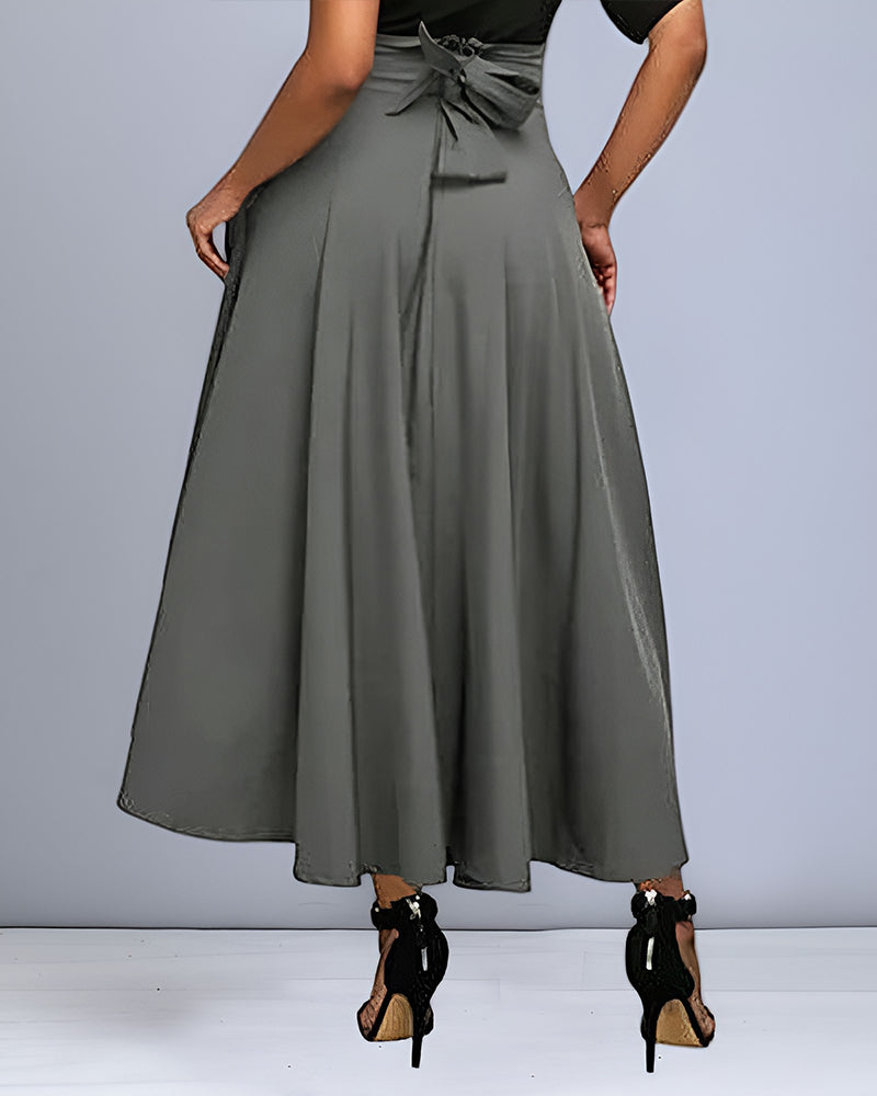 Jupe longue fluide femme | Confort chic toutes saisons – Image 7