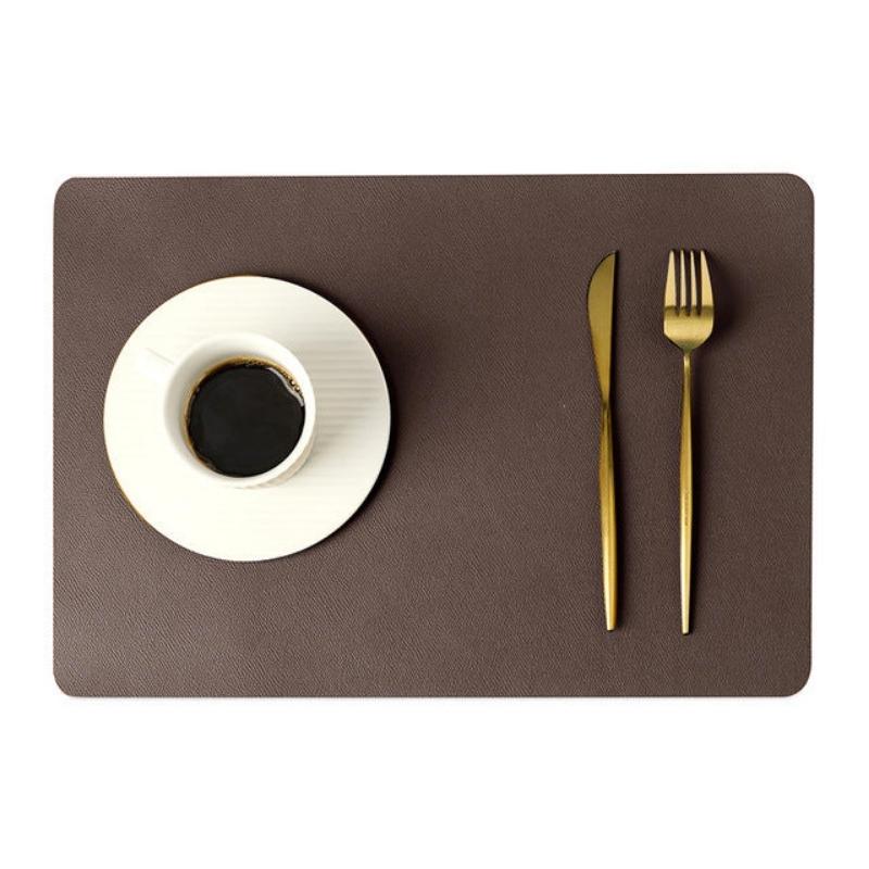 Set de table rectangulaire anti-tache lavable moderne – Image 9