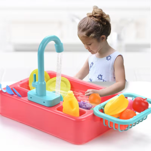 Kit Jouet Cuisine Enfant Robinet Eau Fonctionnel
