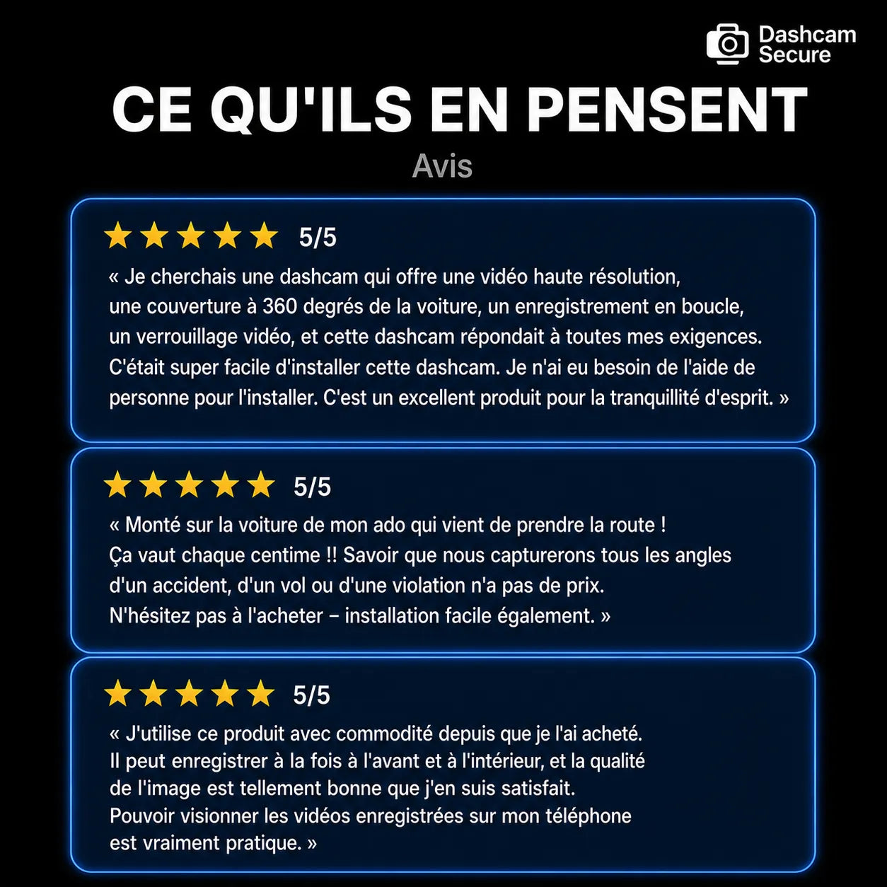 Enregistreur vidéo auto 360° | Sécurité complète parking – Image 15