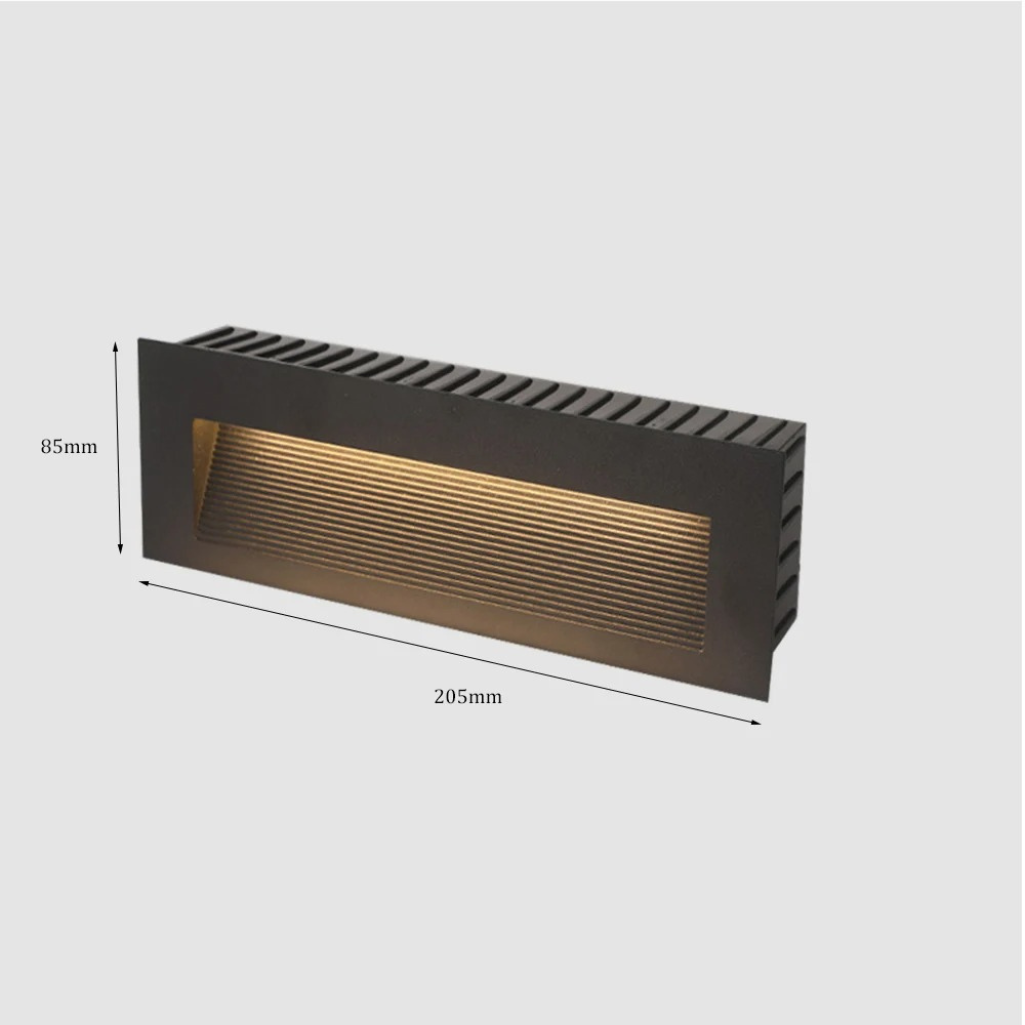 Luminaire extérieur encastrable aluminium étanche IP65 – Image 5