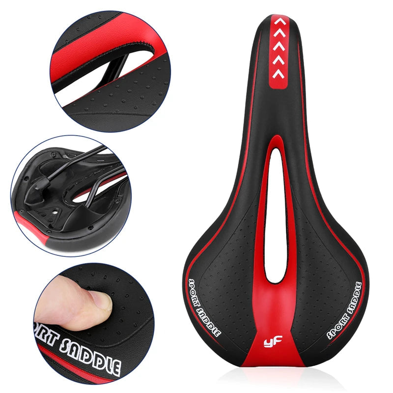 Selle Vélo Gel Confort Respirante VTT Route – Image 8