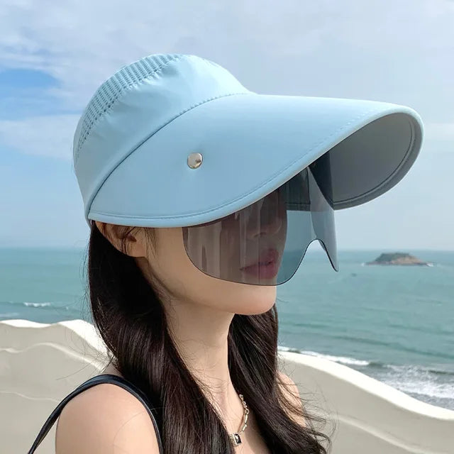 Chapeau de soleil respirant réglable pour extérieur – Image 6
