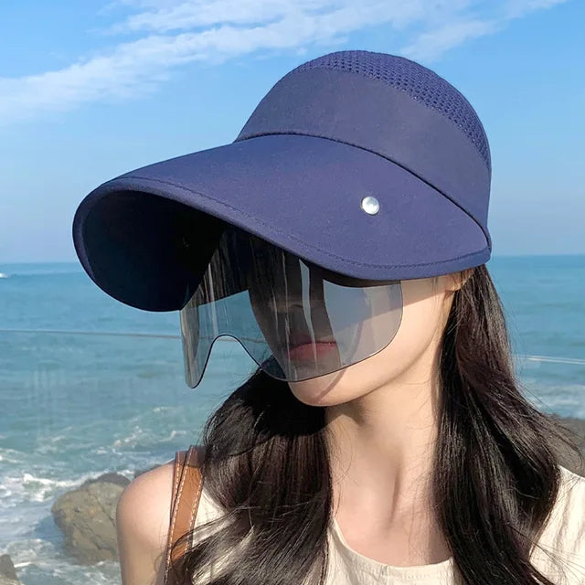 Chapeau de soleil respirant réglable pour extérieur – Image 4