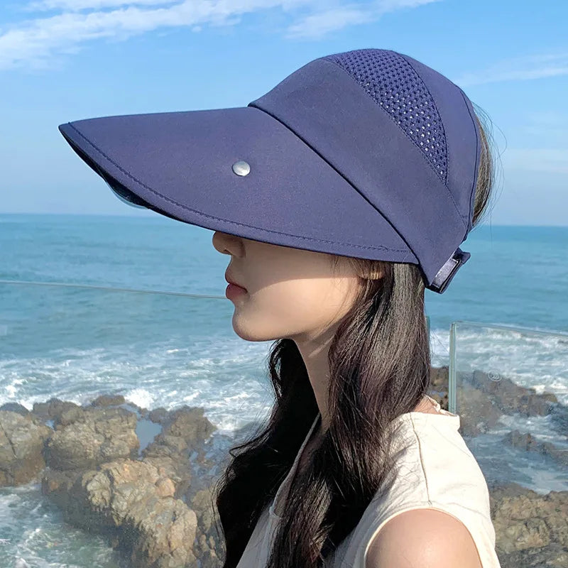 Chapeau de soleil respirant réglable pour extérieur – Image 9