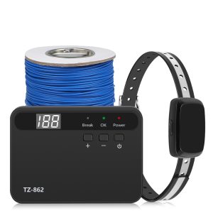 Clôture électronique sans fil pour chien – Sécurité jardin