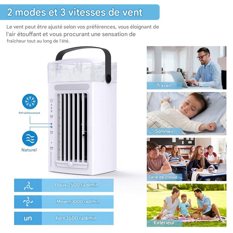 Mini Rafraîchisseur d'Air Portable Personnel Bureau – Image 5