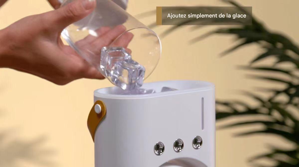 Rafraîchisseur d'air portable double ventilateur brumisateur – Image 10