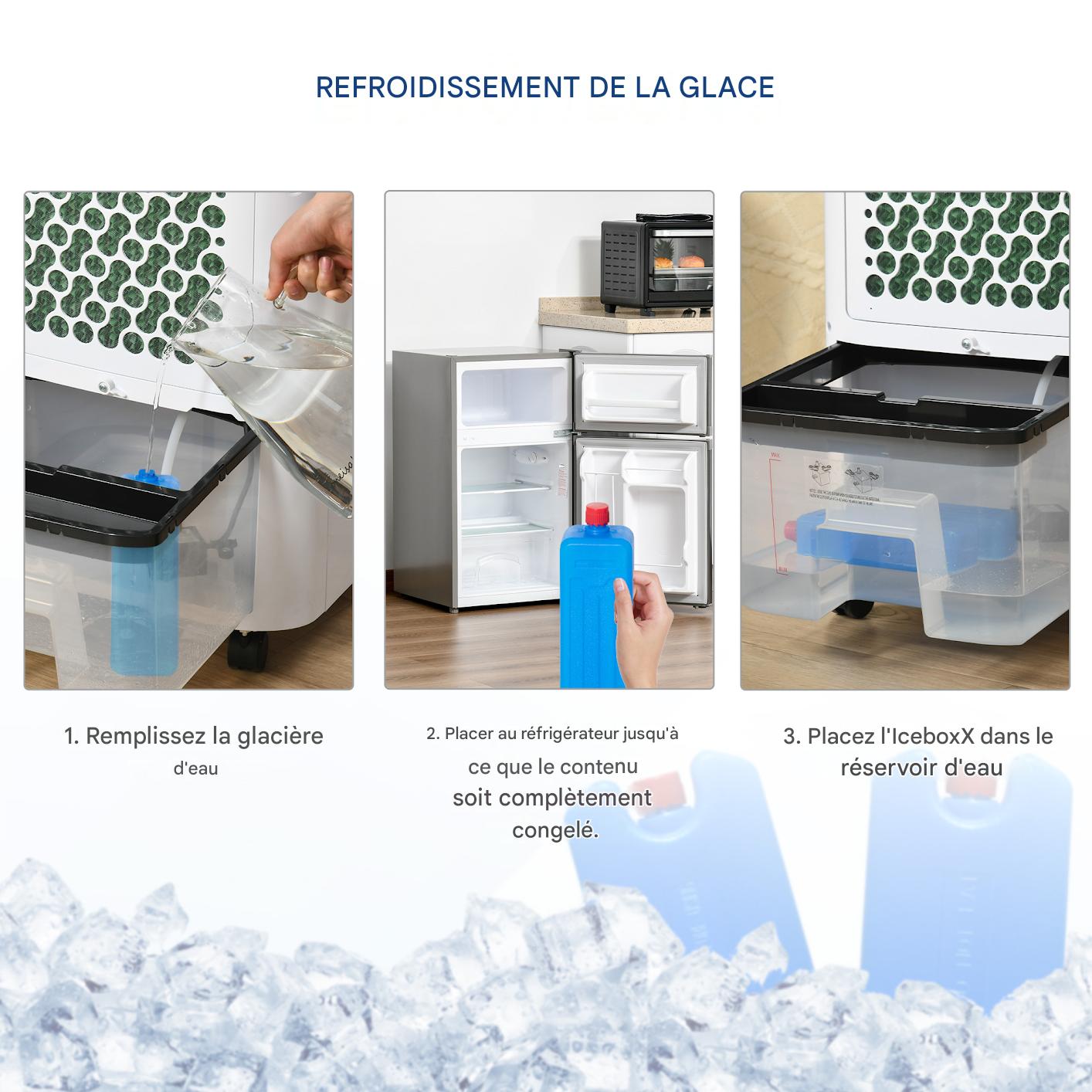 Climatiseur mobile Ionisation 9 réglages Télécommande – Image 7