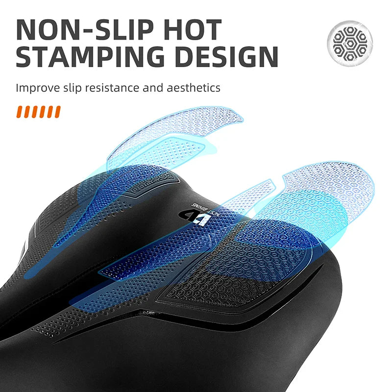 Selle Vélo VTT Route Amortie Respirante Ergonomique – Image 15